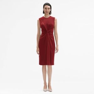 M.M. LAFLEUR “THE TAYLOR” DRESS. POMEGRANATE. SIZE 2. PERFECT CONDITION.
